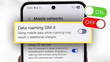 Samsung Galaxy A56 Guide - How to Enable or Disable Data Roaming