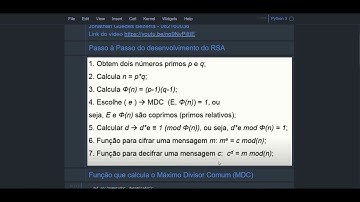 Implementação RSA - Python