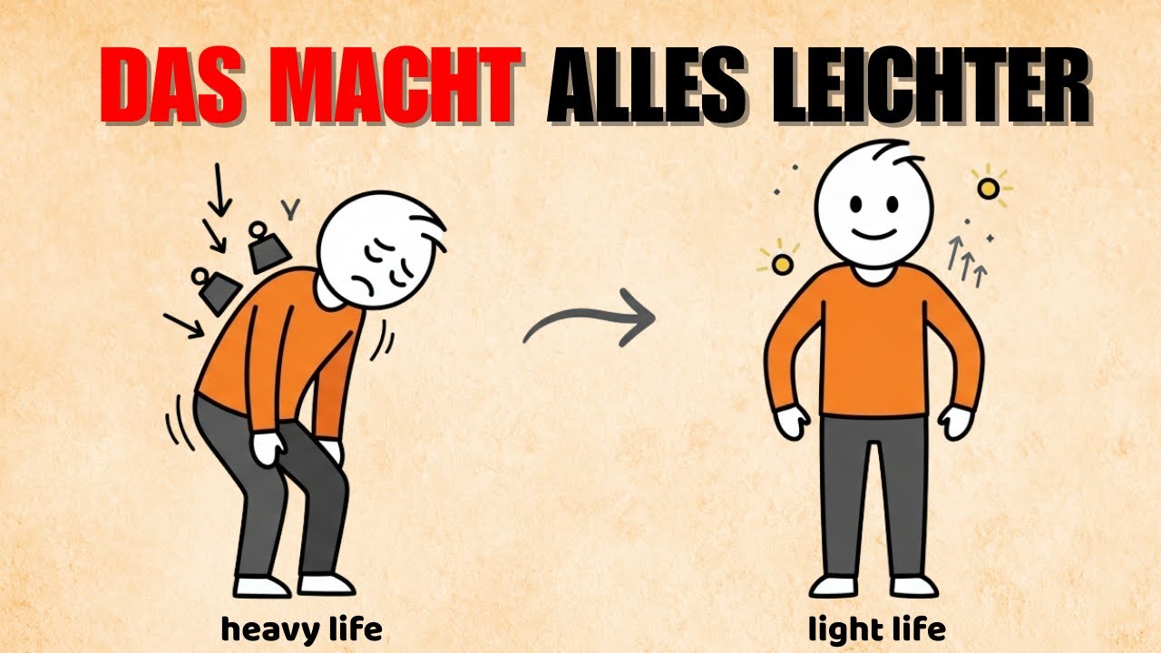 Diese stille Gewohnheit entscheidet, ob dein Leben sich leicht oder schwer anfühlt