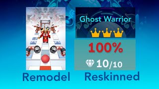 Rolling Sky Ghost Warrior & The Sea ( Remodel/Reskinned/Scyning Music Swap )