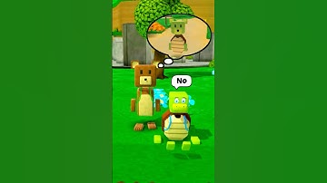 Baaren’s Brother Gave Purple Honey To Turtle - Sad Story Super Bear Adventure #superbearadventure