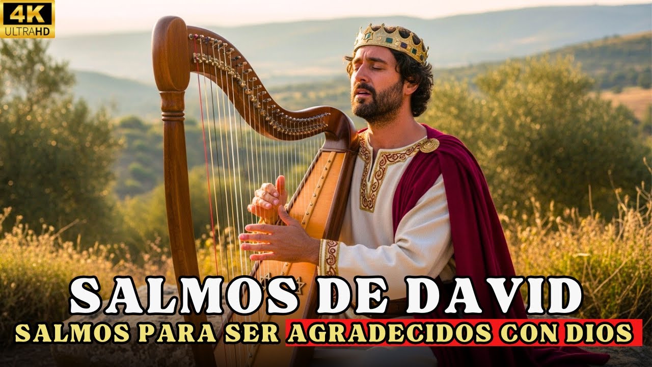 SALMOS PARA SER AGRADECIDOS CON DIOS | Salmos que David Cantaba Con ...