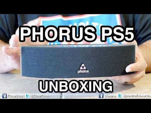 Phorus PS5 Play-Fi Wireless Speaker Unboxing