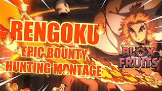 NEW Rengoku + Sanguine Art is OP! (Update 20 Blox Fruits Bounty Hunting) 