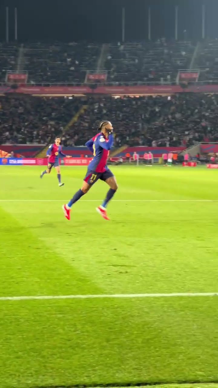20 goals for Raphinha already!  ?  #fcbarcelona #football #shorts