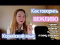 Как быть вежливым по-корейски (разговорный корейский)