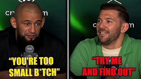 Khamzat vs DDP Gets HEATED! Tension Boils Over at UFC 319 Fight Week