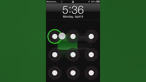 Proof my android lock is on iOS 5.1