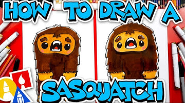 How To Draw A Funny Sasquatch