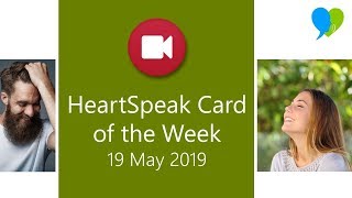 Heartspeak Card Of The Week Allowance - 19 May 2019