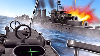 I Became a VR Submarine Operator & Sunk Ships!  IronWolf VR Gameplay