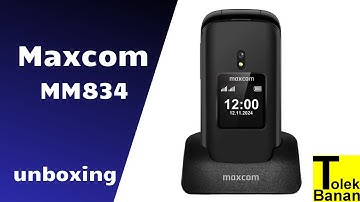 Maxcom Comfort MM834 - Unboxing / Menu & Ringtones / Ringtones