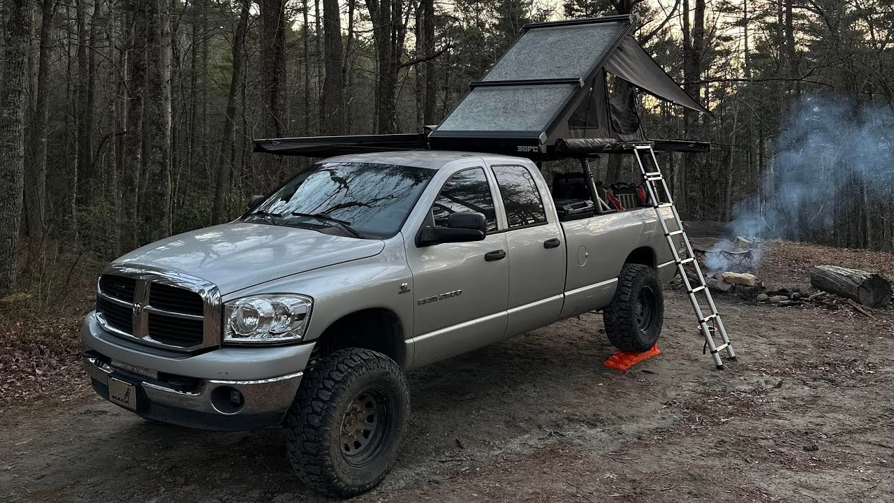 Dispersed Truck Camping in Pisgah National Forest | SOLO