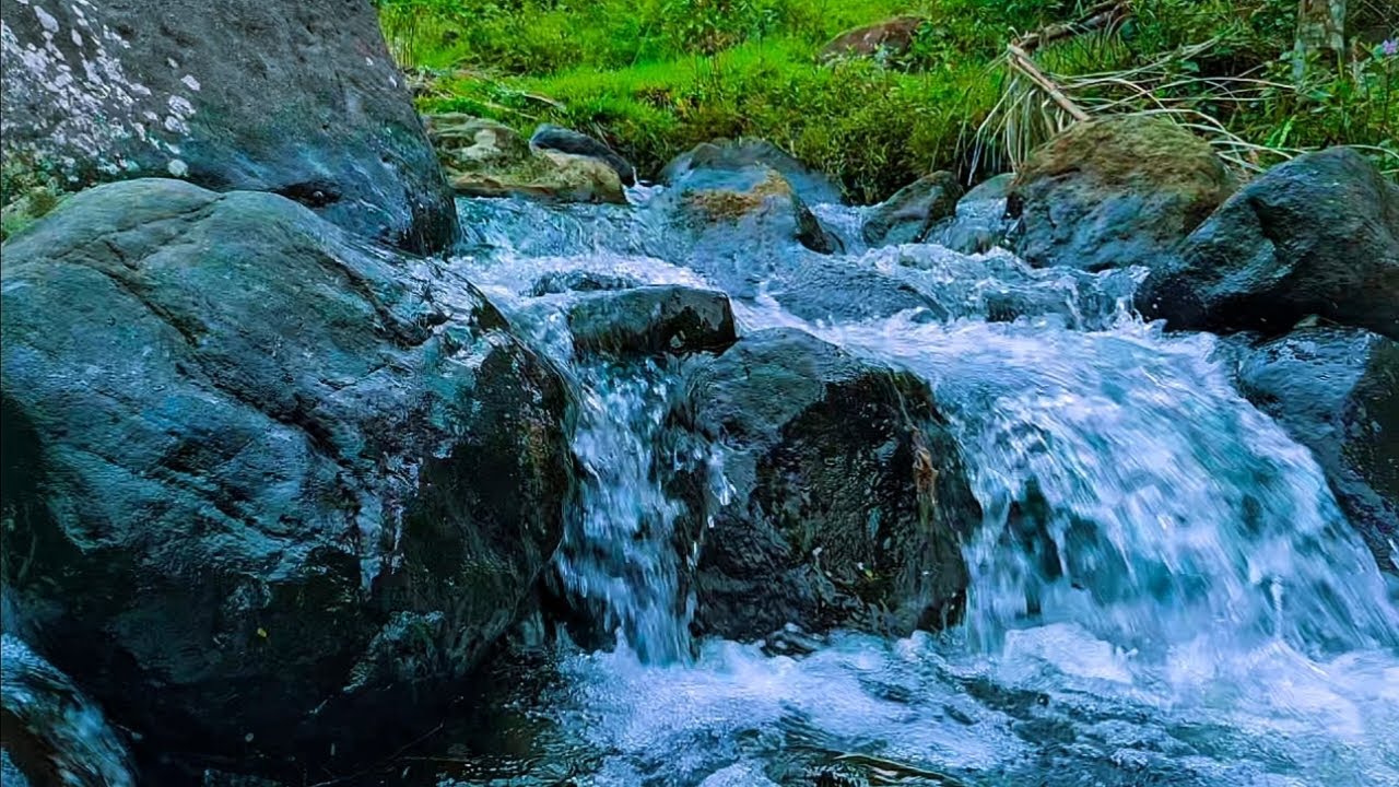 Relaxing river sounds for sleeping, relaxing water sounds for stress relief Asmr for deep sleep