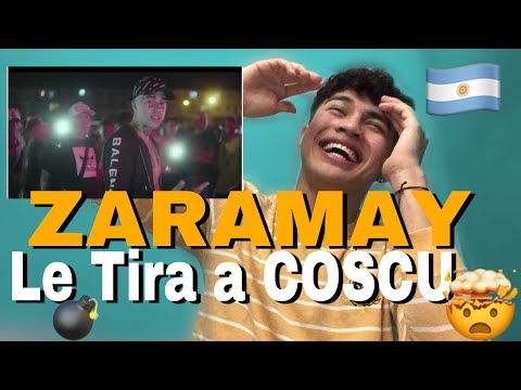 (REACCIÓN) A 🇦🇷  ZARAMAY - FELICES FIESTAS 🎉/Le Tira a  COSCU  🤯 / Chirajitho R-C