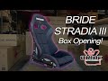 Bride STRADIA III Reclinable Black Racing Seat - BOX OPENING!