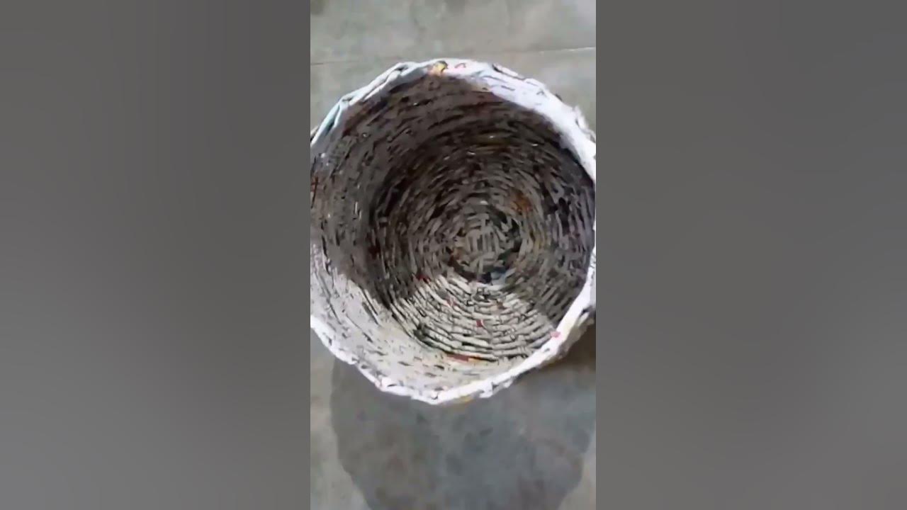 woven-basket-making-from-paper-tubes-part-7-final-look-youtube