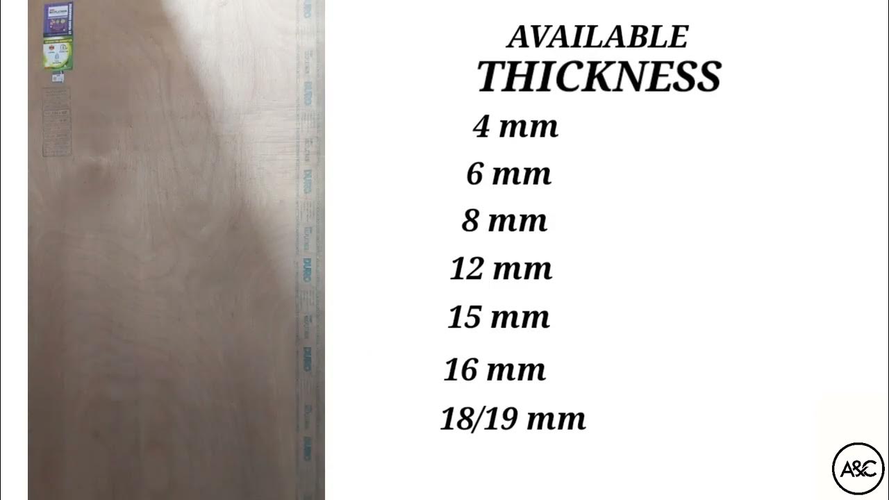 What is plywood plywood meaning, thickness, uses, size all