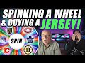 Spinning a Wheel & Buying an NHL Jersey! Part 2!