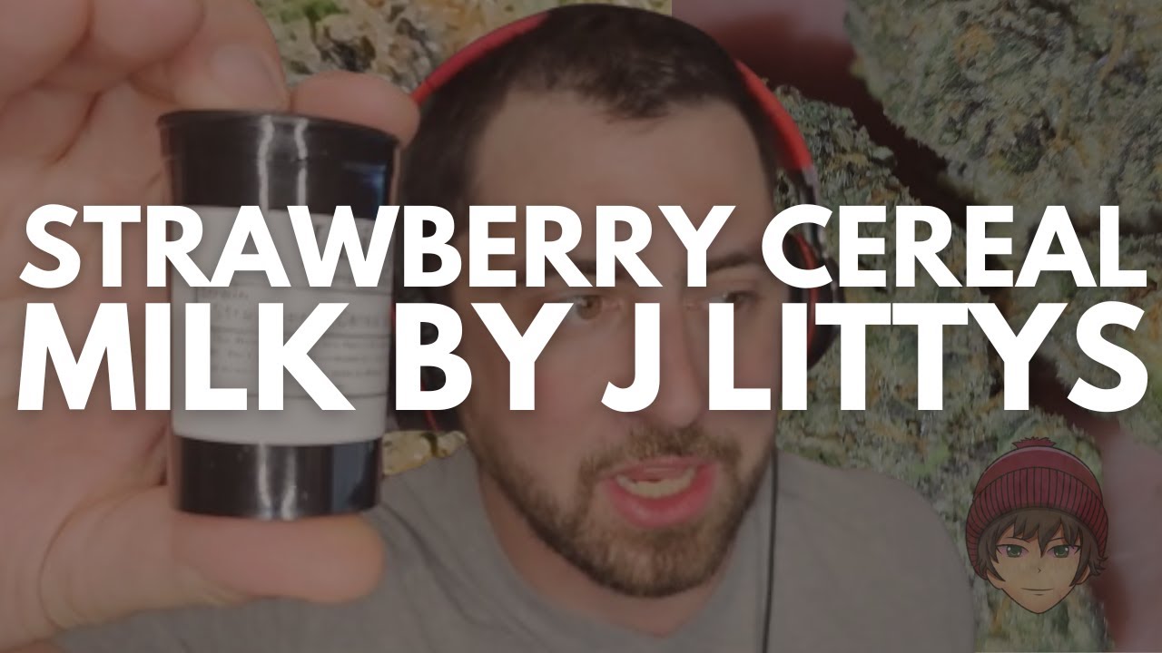 Trying Strawberry Cereal Milk🍓THCa Flower by J Littys Review 👀🔥Cannabis Review