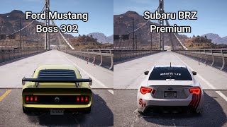 NFS Payback - Ford Mustang Boss 302 vs Subaru BRZ Premium - Drag Race