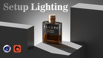 setup lighting - C4D + Corona Render