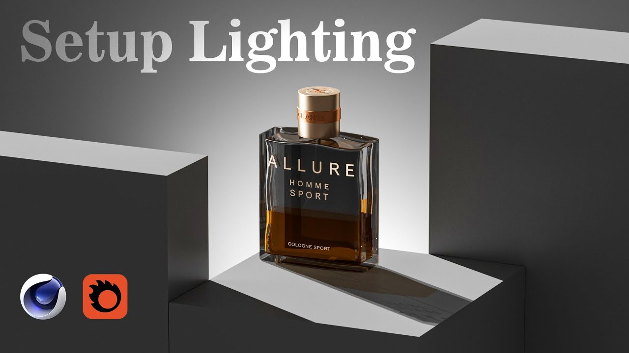 setup lighting - C4D + Corona Render