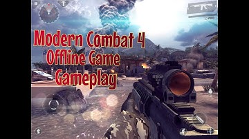 modern combat 4 zero hour offline gameplay android mission 1 (Red Summit part 1)