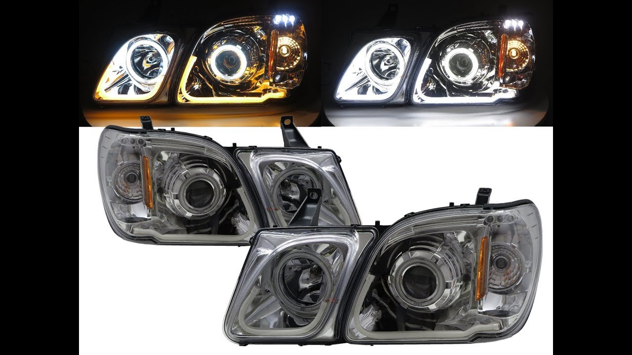 CrazyTheGod LX LX470 J100 MK2 9807 SUV CCFL Projector LED Bar