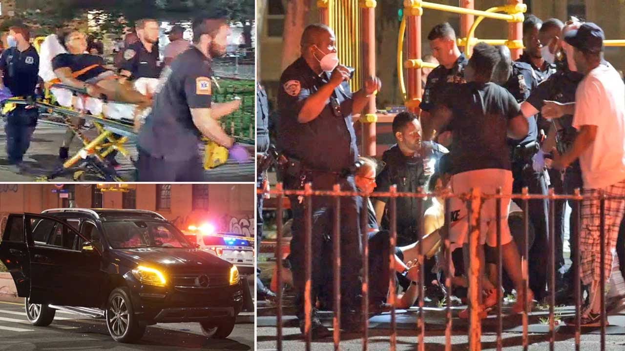 At least 16 people shot in 90 minutes in NYC