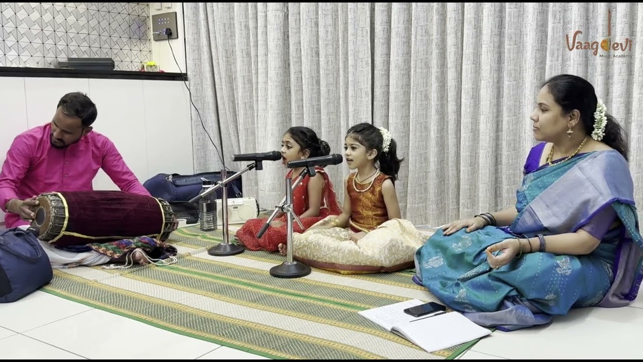 Parvathi Nandana | Sri Shraddha | Sanvi Krishna | Vaagdevi Music Academy