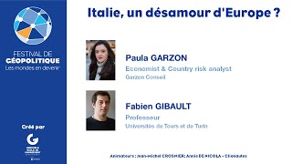 Conférence : Italie, un désamour d'Europe ? de Paula Garzon et Fabien Gibault