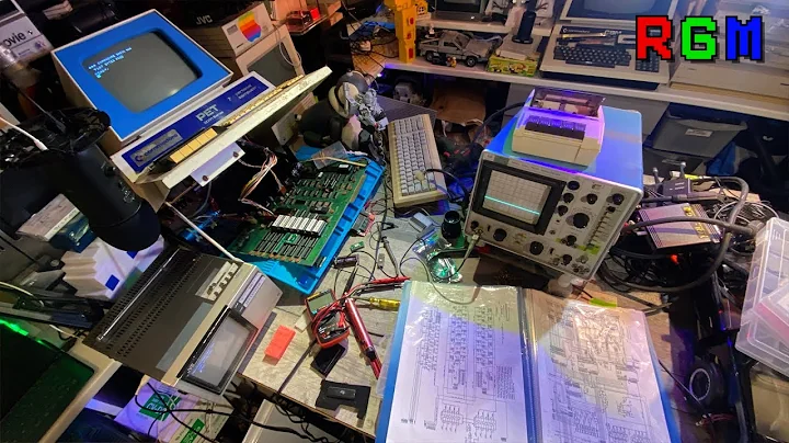 Commodore Pet 2001-8K Stopped booting to basic Documentary fault finding and repair