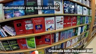 VLOG GRAMEDIA KOTA DENPASAR BALI !!! TOKO BUKU DI KOTA DENPASAR .