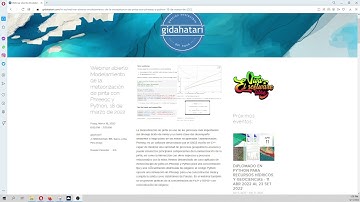 Webinar intro: Modelamiento de la meteorización de pirita con Phreeqc y Python, 18 de Marzo de 2022