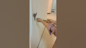 zkt K 50 biometric access control installation with bullet look #zktecoeurope #accesscontroller