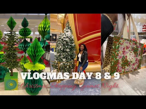 Vlogmas Day 8 & 9: Christmas Shopping, Family time ...