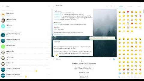 Cara Membuat Bot Sederhana di Telegram tentang Music