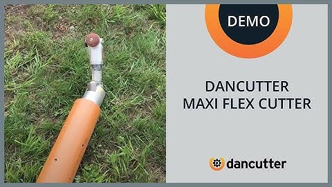 Dancutter Maxiflex cutter demo