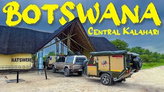 BOTSWANA in the wet season EP2 - Central Kalahari, Makgadikgadi, Sitatunga