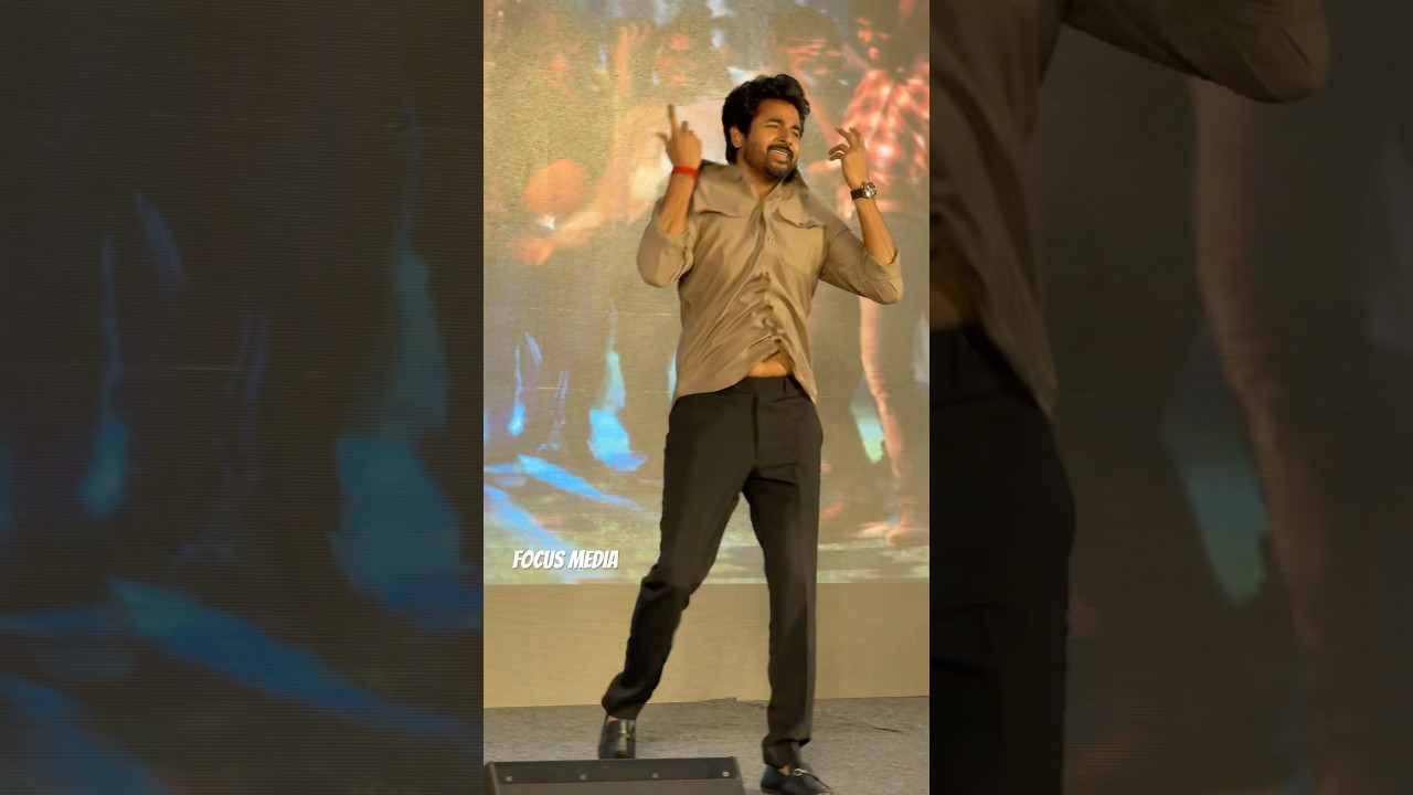 Sivakarthikeyan Salambala Dance 😱🥰Madharaasi kerala event #sivakarthikeyan