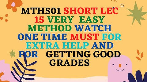 Mth501 SHORT LECTURE 15 ||  Matrix factorization || Linear Algebra