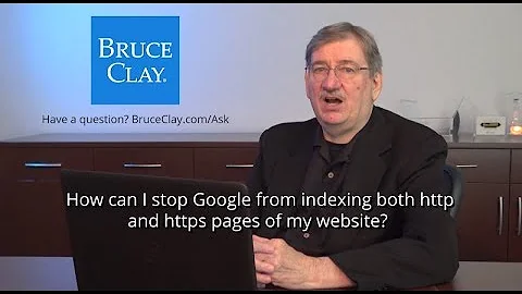 Preventing Google from indexing both HTTP and HTTPS