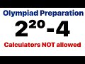 Math Olympiad Question 2ツイ竅ー 4 A Nice Exponential Math Solving Rashel1 Math Olympiad Question 2ツイ竅ー 4 A Nice Exponential Math Solving Rashel1