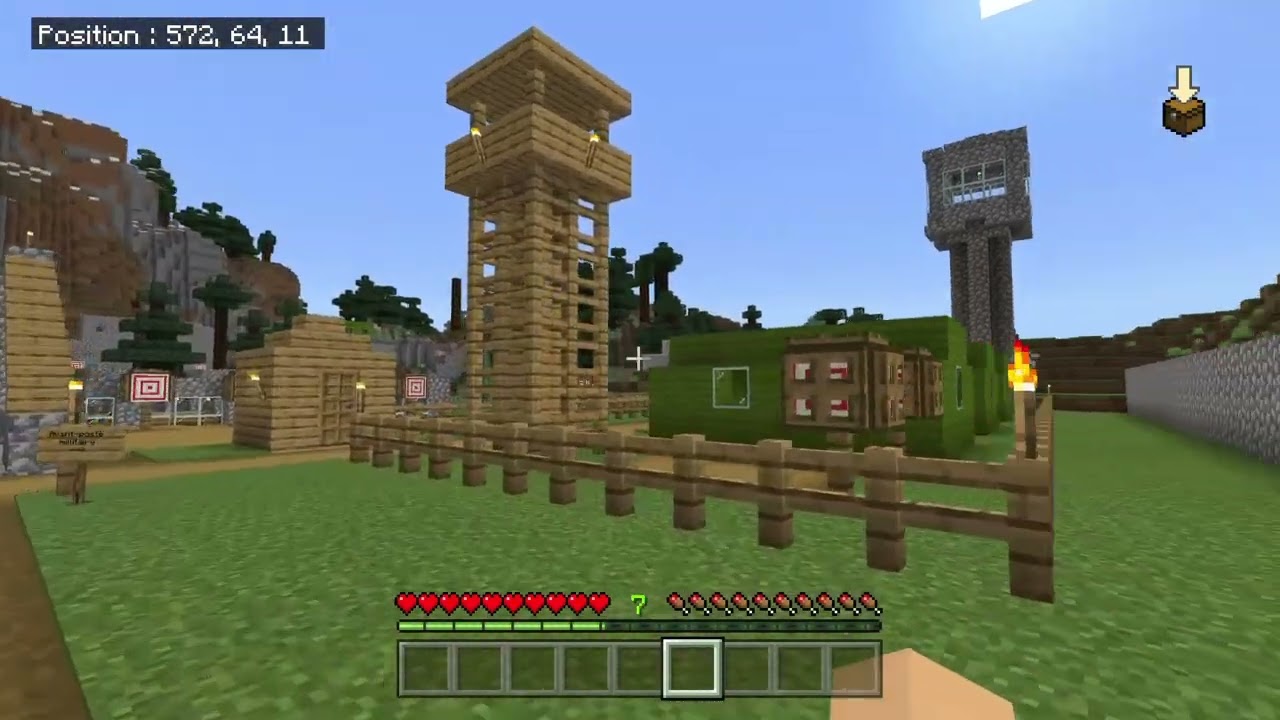 Visite de la zone militaire partie 1 (PARCE QUE JE SUIS MORT)