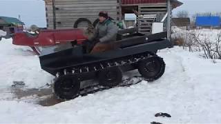 Легкий Гусеничный Вездеход С Двигателем Lifan 15 Лс Продается