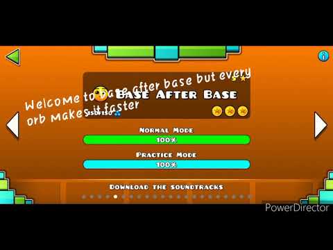 Baseafter base but every orb make it faster 5x and portal make it slow