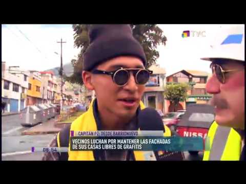 Vecinos de Barrionuevo llamaron a Capitán PZ por los grafitis