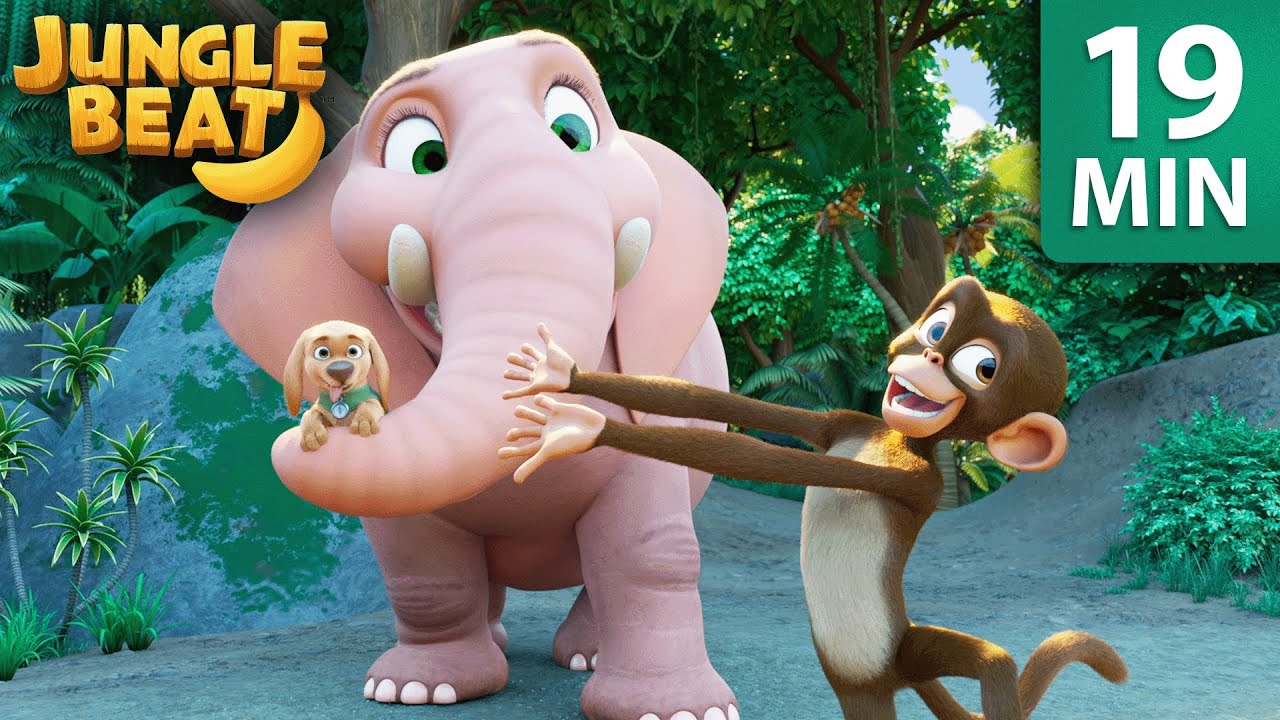 19 Min Jungle Beat Compilation | Munki & Trunk Non-Stop Fun Adventures for Kids