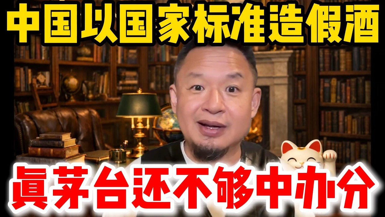 老王来了：中国以国家标准造假酒 | 真茅台还不够中办分 | #老王来了 #中国 #白酒 #茅台 #烈酒 #造假